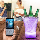 Hielera con Luz LED y Parlante 3 en 1