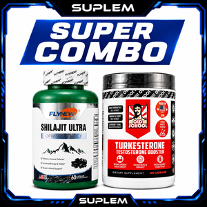 COMBO TURKESTERONE Y SHILAJIT ULTRA