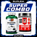 COMBO TURKESTERONE Y SHILAJIT ULTRA